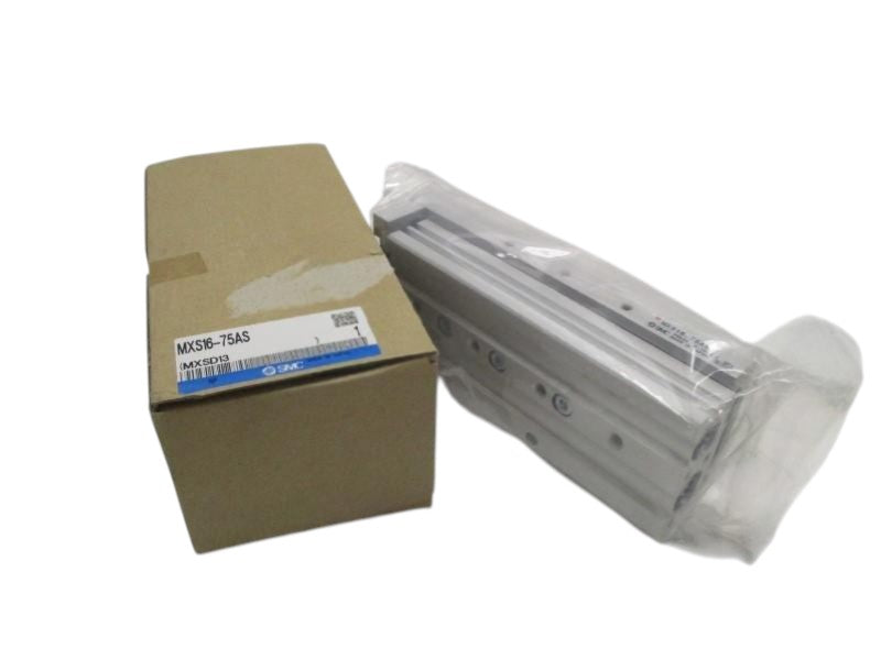 SMC MXS16-75AS PNEUMATIC SLIDE TABLE CYLINDER  NSMP