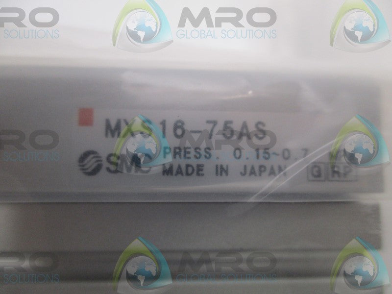 SMC MXS16-75AS PNEUMATIC SLIDE TABLE CYLINDER  NSMP