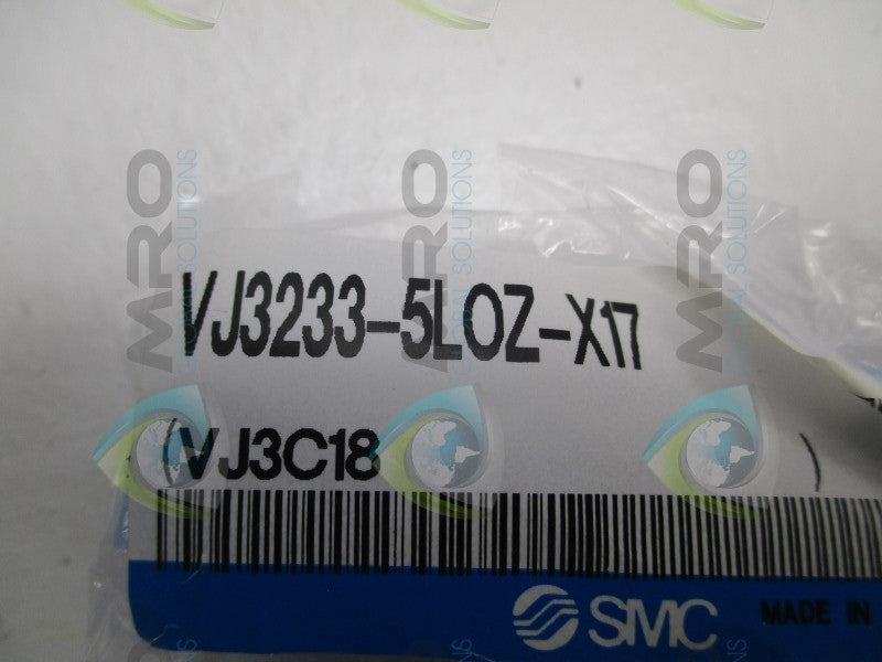 SMC VJ3233-5LOZ-X17 SOLENOID VALVE  NSMP