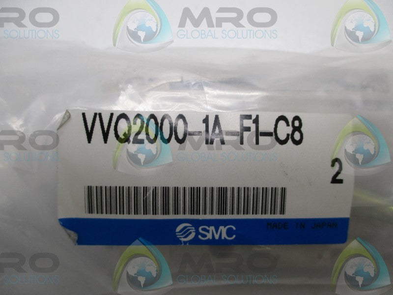 SMC VVQ2000-1A-F1-C8 MANIFOLD BLOCK (PKG. OF 2)  NSMP