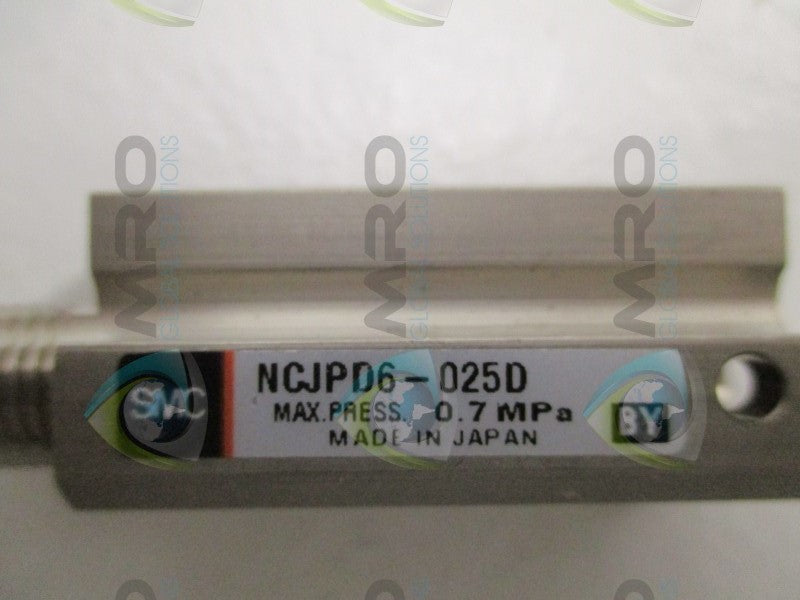 SMC NCJPD6-025D PIN CYLINDER  NSNP