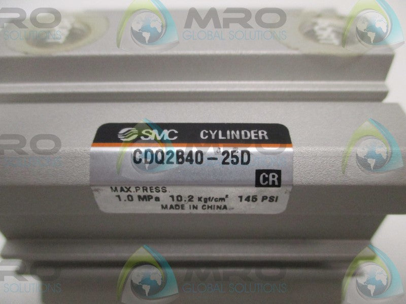 SMC CDQ2B40-25D COMPACT CYLINDER  NSNP
