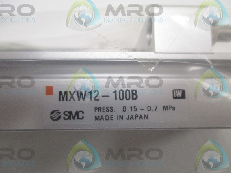 SMC MXW12-100B LINEAR AIR CYLINDER  NSNP
