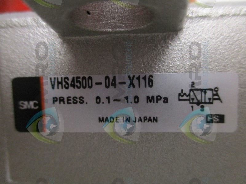 SMC VHS4500-04-X116 LOCK OUT VALVE  NSNP
