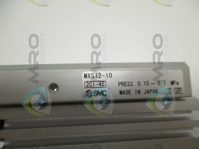 SMC MXS12-10A-F9PLS CYLINDER AIR SLIDE TABLE  NSNP