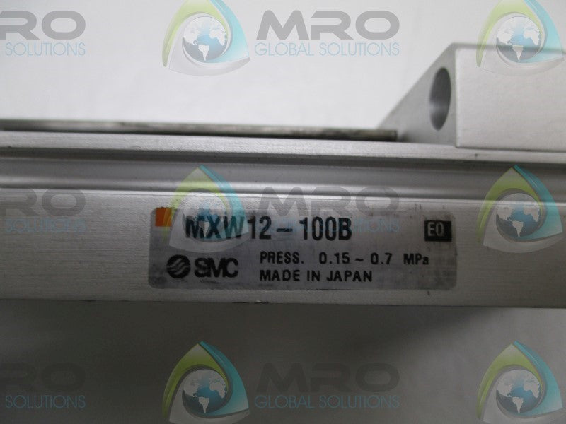 SMC MXW12-100B CYLINDER AIR SLIDE  UNMP