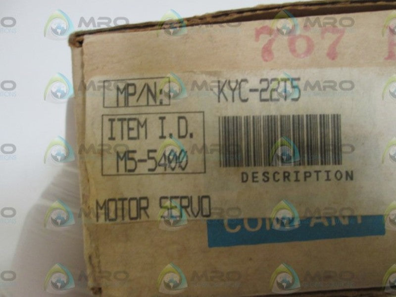 BODINE 1 PH KYC-22T5 GEAR MOTOR  NSMP