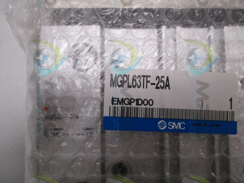SMC MGPL63TF-25A COMPACT AIR CYLINDER GUIDE SLIDE  NSMP