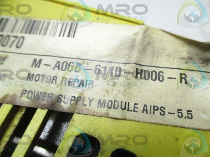 FANUC A06B-6110-H006 UNMP