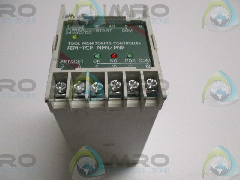 FAR EAST MACHINE TOOL FEM-1CP (NPN/PNP) MONITORING CONTROLLER  UNMP