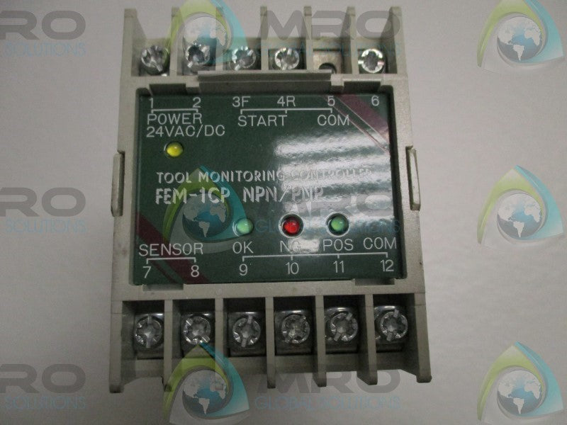 FAR EAST MACHINE TOOL FEM-1CP (NPN/PNP) MONITORING CONTROLLER  UNMP