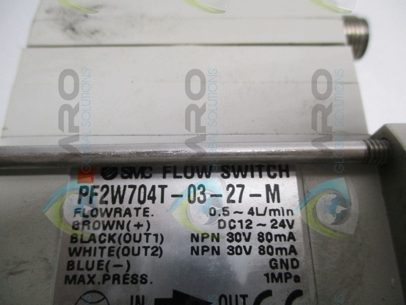 SMC PF2W704T-03-27-M FLOW SWITCH  UNMP