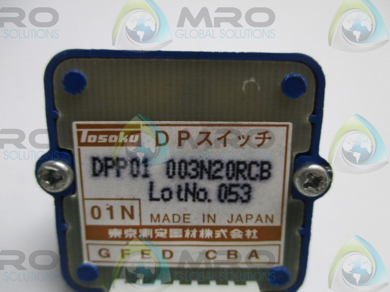 TOSOKU DDP01003N20RCB ROTARY SELECTOR SWITCH  NSNP