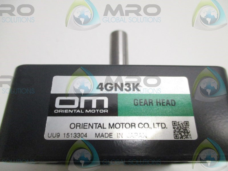 ORIENTAL MOTOR 4GN3K GEAR HEAD  NSMP