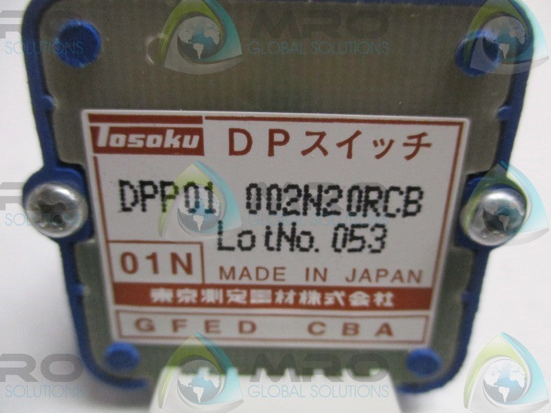 TOSOKU DPP01002N20RCB ROTARY SELECTOR SWITCH  NSNP