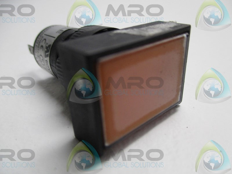 MARUYASU DENGYO QSL-241LE AMBER PUSHBUTTON SWITCH  UNMP