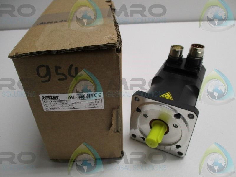 JETTER JL3-0130-26-3RVPF2 SERVO MOTOR RPM: 4500  NSMP