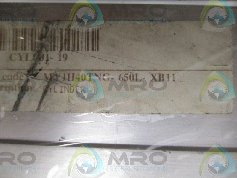 SMC MY1H40TNG-650L-XB11 RODLESS CYLINDER (AS PICTURED)  NSNP