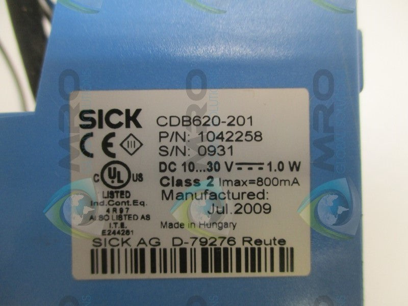 SICK CDB620-201 (AS PICTURED)  UNMP