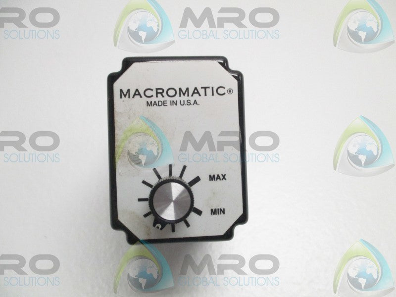 MARCOMATIC SS-50522-02 RELAY TIMER 0.03-1SEC.  NSNP
