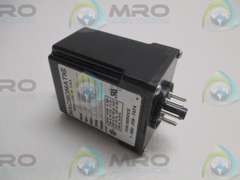 MARCOMATIC SS-50522-02 RELAY TIMER 0.03-1SEC.  NSNP