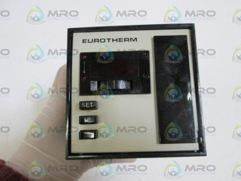 EUROTHERM TEMP. CONTROL 980/SCT/J/0-800F/P10/FT/115V/PL/X/X  UNMP