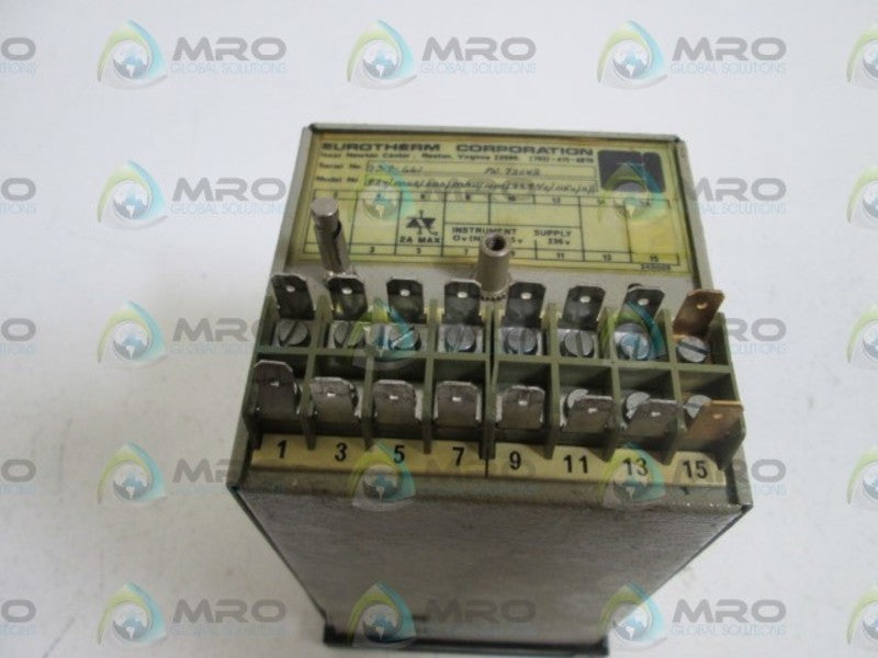 EUROTHERM CONTROLLER 924/MCT/000/MAN/NM/99.9%/115V/x/  UNMP