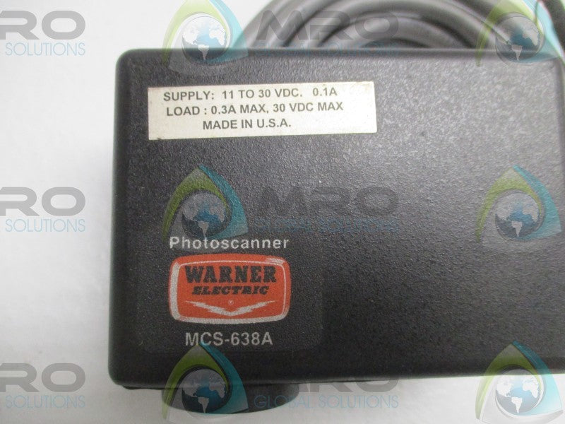 WARNER ELECTRIC MCS-638A PHOTOSCANNER  NSNP