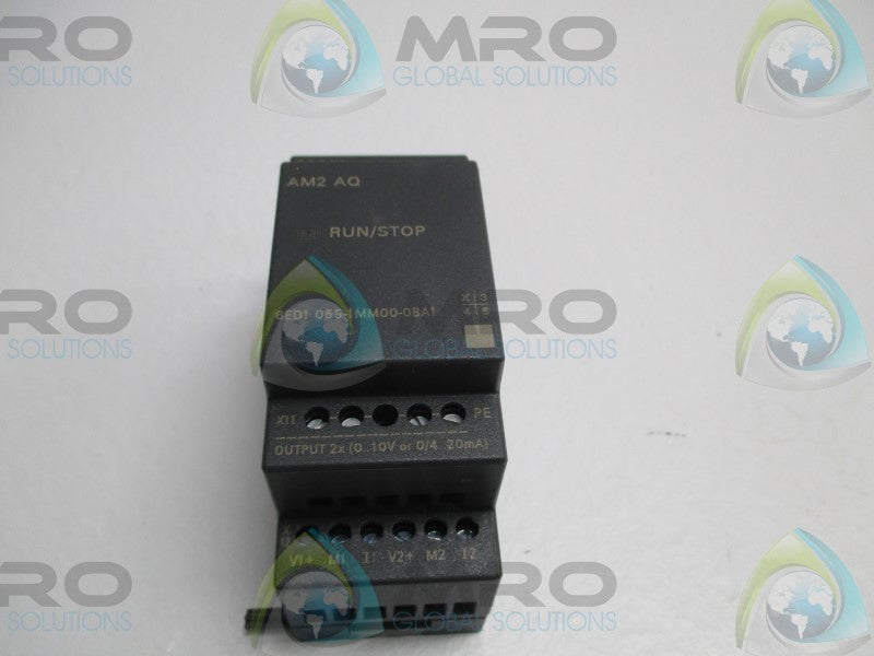 SIEMENS LOGO 6ED1055-1MM00-0BA1 ANALOG OUTPUT MODULE  NSMP