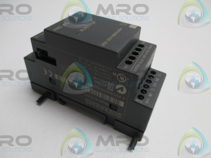 SIEMENS LOGO 6ED1055-1MM00-0BA1 ANALOG OUTPUT MODULE  NSMP