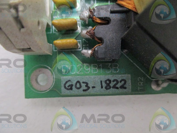 SY ELECTRICAL SUPPLY D029B13B G03-1822 BOARD ASSEMBLY  UNMP
