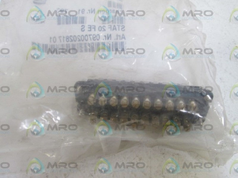 HARTING FEMALE CONNECTOR STAF 20 FE S NSMP