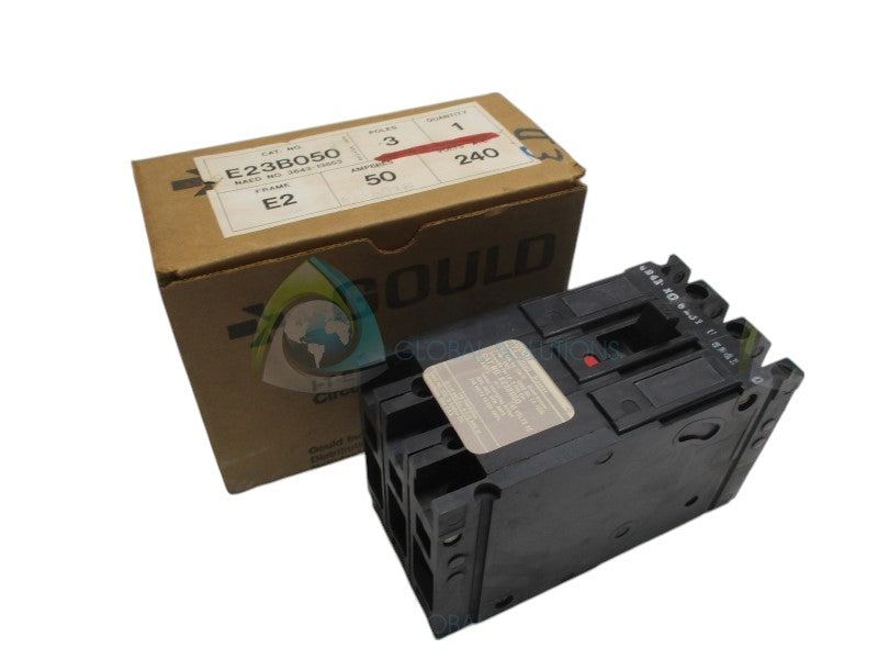 GOULD E23B050 CIRCUIT BREAKER 50A  NSMP