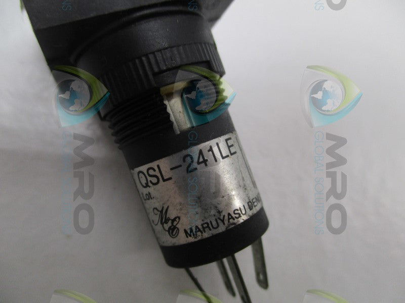 MARUYASU DENGYO QSL-214LE YELLOW PUSHBUTTON SWITCH  UNMP