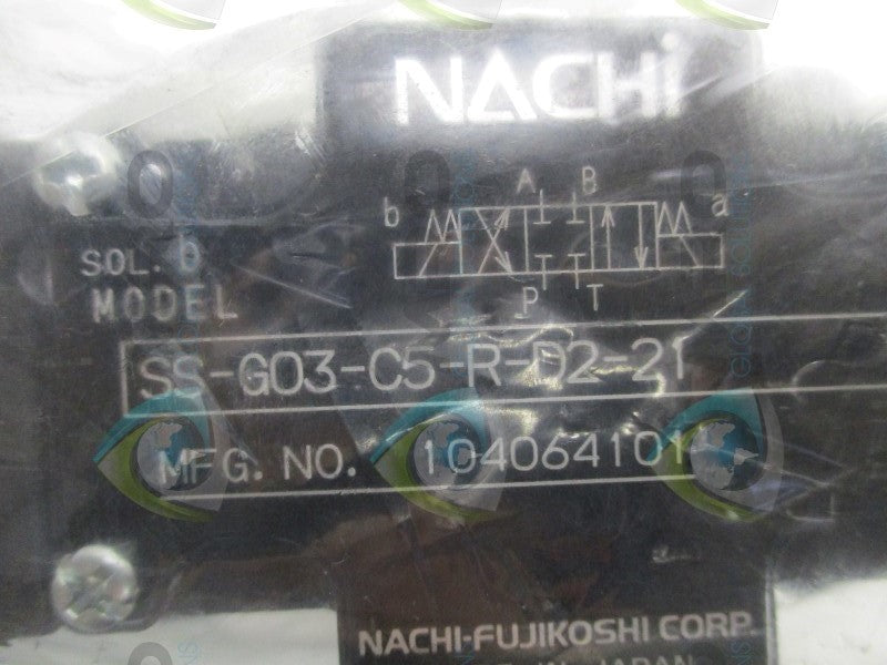 NACHI SS-G03-C5-R-D2-21 DIRECTIONAL CONTROL VALVE  NSMP