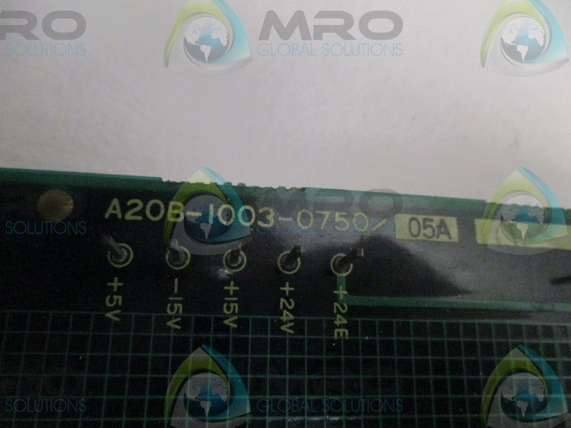 FANUC A20B-1003-0750/05A PC MOTHER BOARD  UNMP