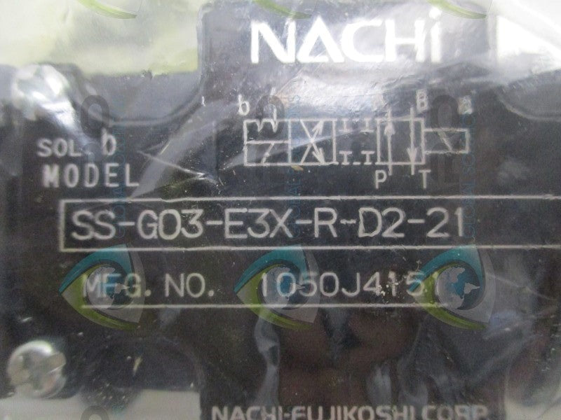 NACHI SS-G03-E3X-R-D2-21 MAGNETIC SOLENOID VALVE  NSMP