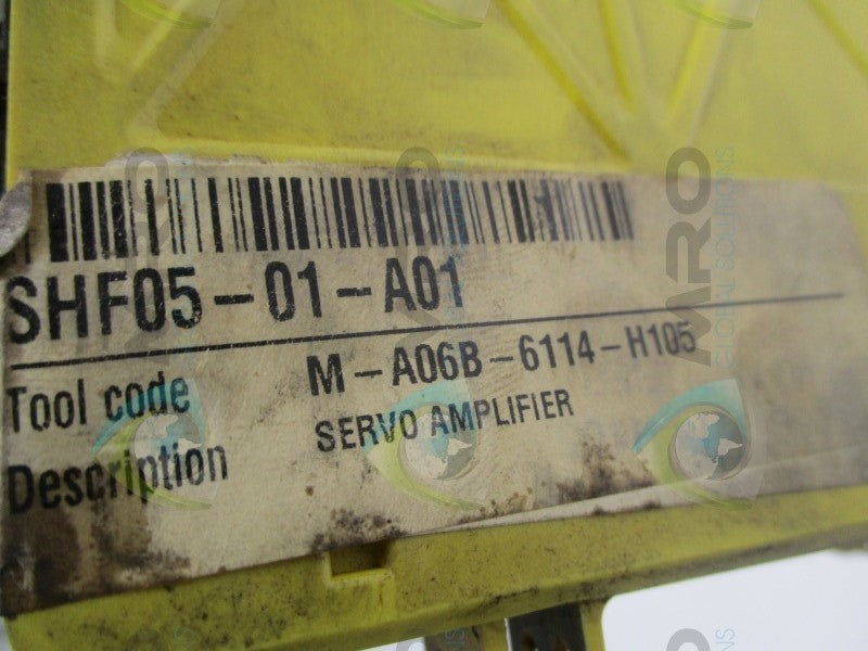 FANUC A06B-6114-H105 SERVO AMPLIFIER MODULE  UNMP