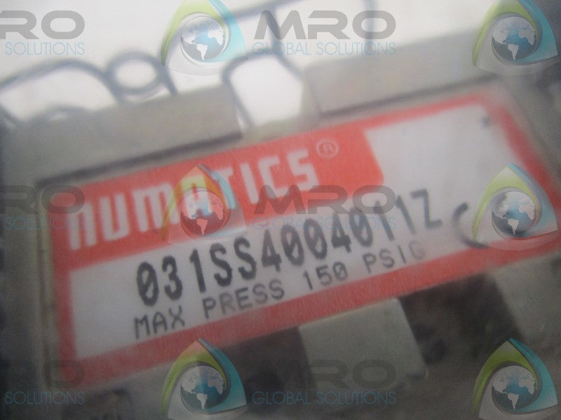 NUMATICS 031SS4004011Z SOLENOID VALVE  NSMP
