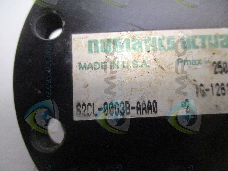 NUMATICS 62CL-00G3B-AAA0 COMPACT PNEUMATIC CYLINDER  UNMP