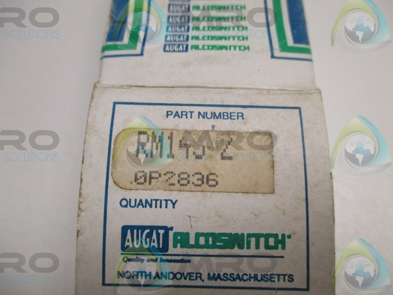 ALCOSWITCH RM145-2 RED PUSBUTTON SWITCH  NSMP