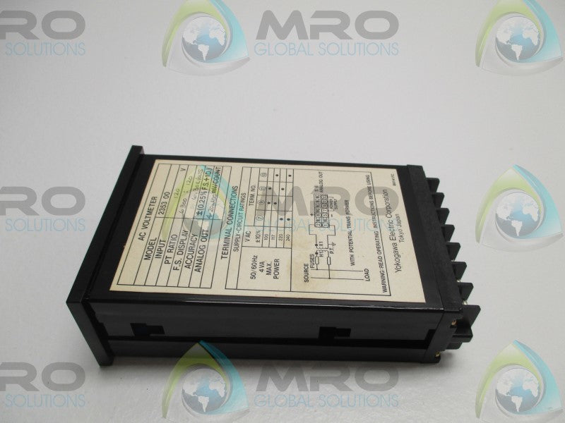 YOKOGAWA 235300 AC VOLTMETER 120V  NSNP