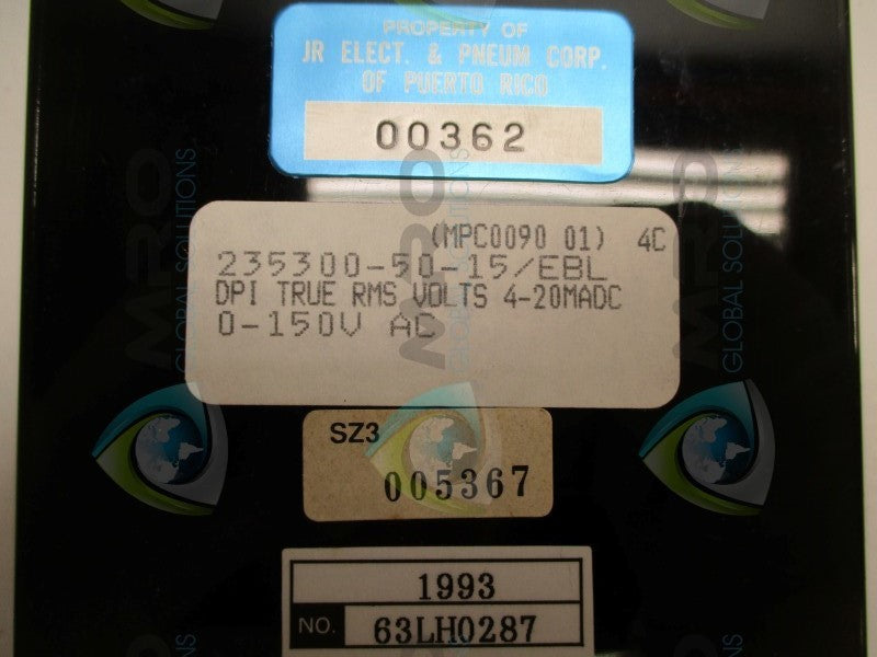 YOKOGAWA 235300 AC VOLTMETER 120V  NSNP