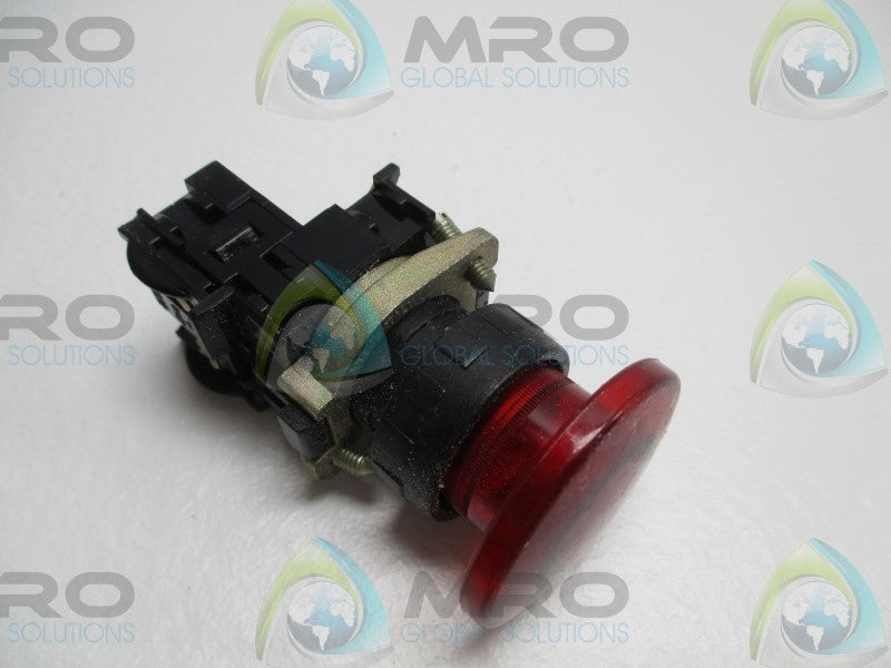 ALCOSWITCH RM150-2 RED PUSHBUTTON SWITCH  NSNP