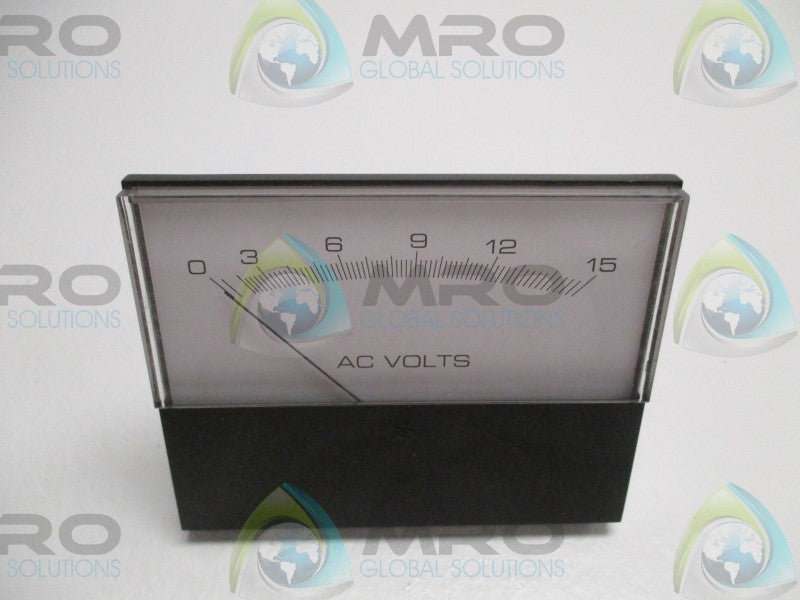 YOKOGAWA 260444NDND1 PANEL METER 0-15VAC  NSMP