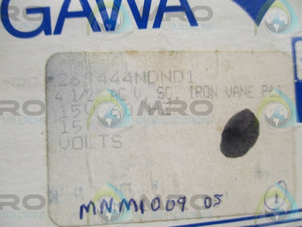 YOKOGAWA 260444NDND1 PANEL METER 0-15VAC  NSMP