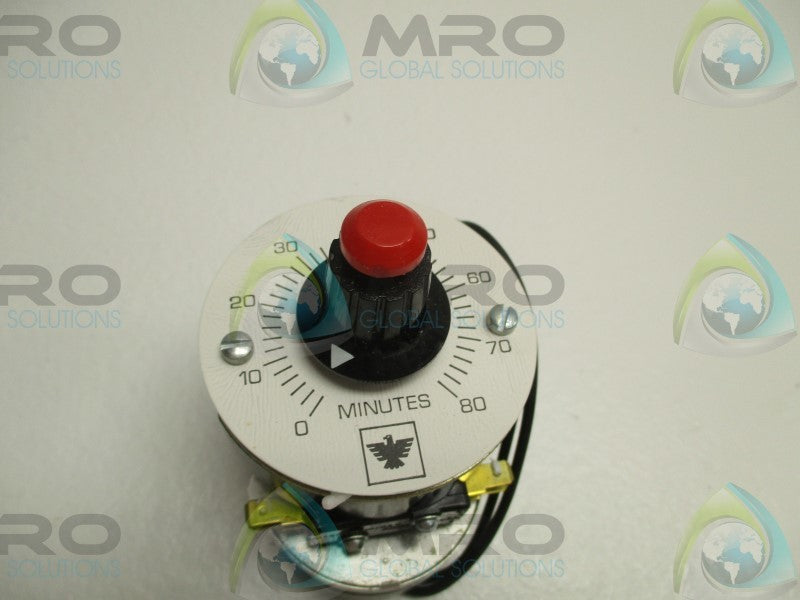 EAGLE SIGNAL 19109A601 TIMER 0-80MIN.  NSNP