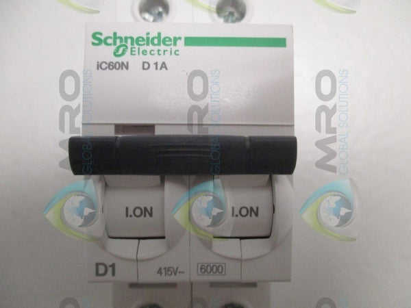 SCHNEIDER IC60N-D1 CIRCUIT BREAKER 1A  NSNP