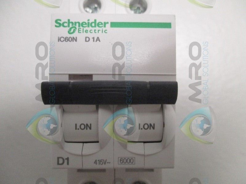 SCHNEIDER IC60N-D1 CIRCUIT BREAKER 1A  NSNP