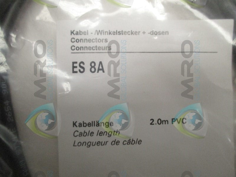 BAUMER ELECTRIC ES8A CABLE CONNECTOR  NSMP